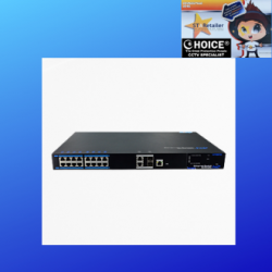 16 Ports PoE Managed Ethernet Switch UTP7216E-POE-L2