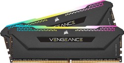 CORSAIR VENGEANCE RGB PROSLDDR4 3200Mhz C16 - Black & White