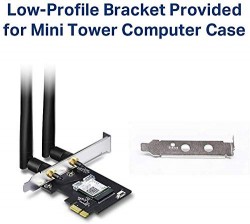 AC1200 Dual Band Wi-Fi Bluetooth PCI Express Adapter