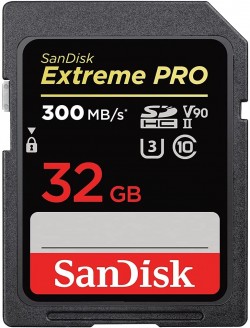 SanDisk Extreme Pro SDHC, SDXDK 32GBTO128GB, V90, U3, C10,