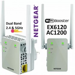 NETGEAR EX6120 AC1200 DUAL BAND WIFI RANGE EXTENDER