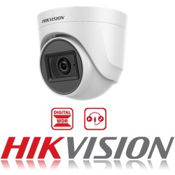 HIKVISION HD1080P 2MP AUDIO DOME CAMERA DS-2CE76D0T-ITPFS