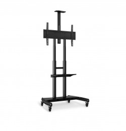 QUEENIE MOVABLE TROLLEY TV STAND QTS-385 42"-90" 91KG