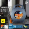 DAIYO DE307 7M CABLE REEL
