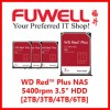 Fuwell - WD Red Plus NAS 5400rpm(6tb)