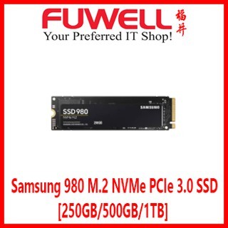 Samsung 980 1TB M.2 NVMe PCIe 3.0 SSD