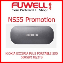 FUWELL - Kioxia Exceria Plus Portable SSD USB Type-C(1TB)