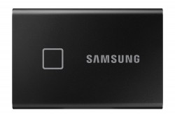 SAMSUNG T7 TOUCH PORTABLE SSD 2TB BLACK MU-PC2T0K/WW 8872763