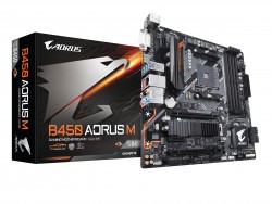 Gigabyte B450 AORUS M Motherboard 2*Xfire, RGB