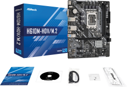 ASRock H610M-HDV/M.2 DDR4 ASR-90-MXBH60-A0UAYZ 3 YEARS