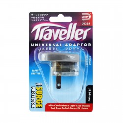 DAIYO DE235 Traveller Adaptor US 2-Prong