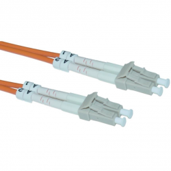 LC/UPC - LC/UPC MULTIMODE DUPLEX FIBER OPTIC CABLE 1M