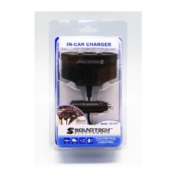 SOUNDTECH 12V/24V IN-CAR CHARGER CC-31U