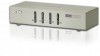 ATEN CS74U 4-port USB KVM with 2x1.2m and 2x1.8m USB KVM cab