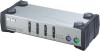 ATEN CS84A 4-port PS/2 KVM with 2x1.2m and 2x1.8m PS2 KVM ca