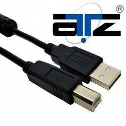 ATZ USB 2.0 A-MALE TO B-MALE PRINTER/SCANNER CABLE 3M