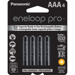 PANASONIC ENELOOP PRO AAA 4PCS/PKT
