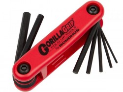 BONDHUS HF7MS Gorilla Grip Hex Allen Key Set Tools