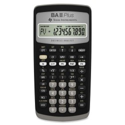 TEXAS INSTRUMENTS BA II PLUS FINANCIAL CALCULATOR