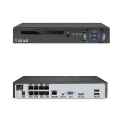 7 STAR NVR5108XM/8P 4K 8 CHANNEL NVR