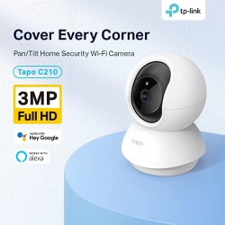 TP-LINK C210 2K 3MP PAN/TILT WIFI CAMERA