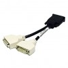 DMS-59 TO DUAL LINK DVI SPLITTER CABLE DP/N 0H9361