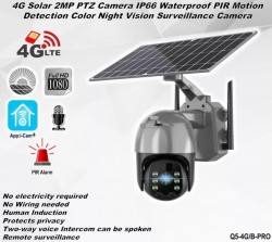 Q5 4G PRO HD1080P 2MP OUTDOOR 4G SOLAR POWERED CAMERA