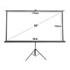 80inch 16:9 Tripod Portable Screen