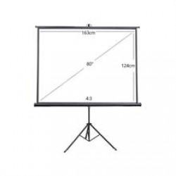 80inch 4:3 Tripod Portable Projector Screen