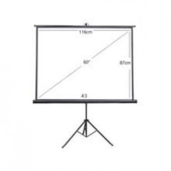 60inch 4:3 Tripod Portable Projector Screen