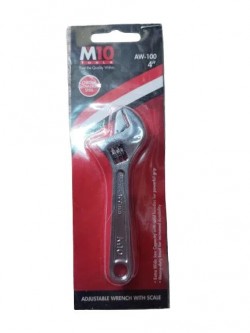 M10 ADJUSTABLE WRENCH WITH SCALE AW100