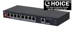 Dahua 10-Port Switch with 8-Port PoE PFS3110-8ET1GT1GF-96