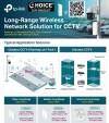 Carpark CCTV Elevator CCTV TPLINK CPE210 2.4G WIFI BRIDGE