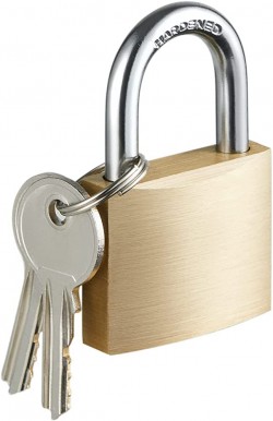 EYEBRAND BRASS PADLOCK 38MM SHACKLE