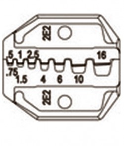 HANLONG HT-5132E2 INTERCHANGEABLE RATCHET CRIMPER