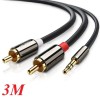 UGREEN 10590 3.5MM TO 2 RCA AUDIO CABLE 3M