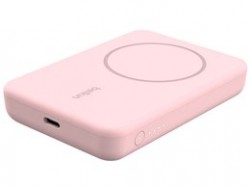 BELKIN Mag Wireless Chg Power Bank 5K with Kickstand - PINK 