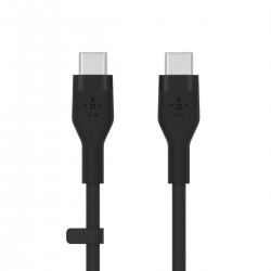 BELKIN USB-A to USB-C, SILICONE, 1M, BLK CAB008bt1MBK