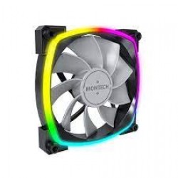 MONTECH RX120 ARGB PWM Reverse Fan Black