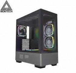 MONTECH SKY TWO BLACK, 4 ARGB SYNC FANS CASE MNT-SKY-TWO-B