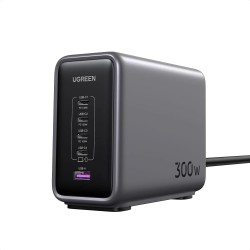 UGREEN 90904B NEXODE 300W GaN WALL USB-C CHARGER 5 PORTS