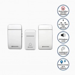 SOUNDTECH KINETIC WIRELESS DIGITAL DOORBELL DA-029