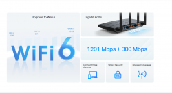 TPLINK ARCHER AX12 AX1500 WI-FI 6 ROUTER