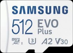 Samsung Evo Plus SD card 512GB MB-MC512SA/APC