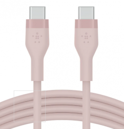 BELKIN USB-C to USB-C 2.0, SILICONE, 1M, PNK CAB009BT1MPK