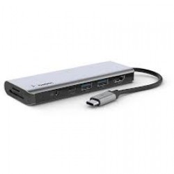 BELKIN USB-C HUB 7-IN-1, 2x USB-A, 100W PD,  4K HDMI, SD 3.0