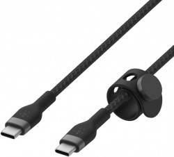 BELKIN USB-C to USB-C 2.0, BRAID SIL, 1M, BLUE Magnetic mana