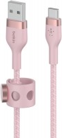 BELKIN USB-A to USB-C, SILICONE, 1M, PNK CAB008BT1MPK