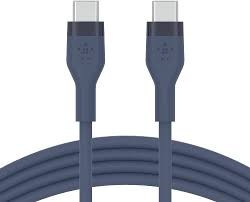 BELKIN USB-A to USB-C, SILICONE, 1M, BLUE CAB008bt1MBL
