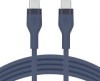 BELKIN USB-A to USB-C, SILICONE, 1M, BLUE CAB008bt1MBL